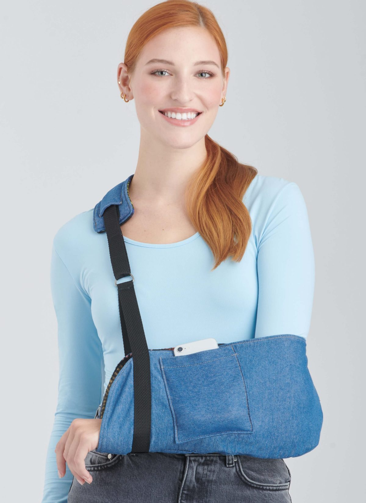 Simplicity Sewing Pattern S9902 Wrap, Sleeves and Mitt in Two Sizes and Sling By Carla Reiss Design