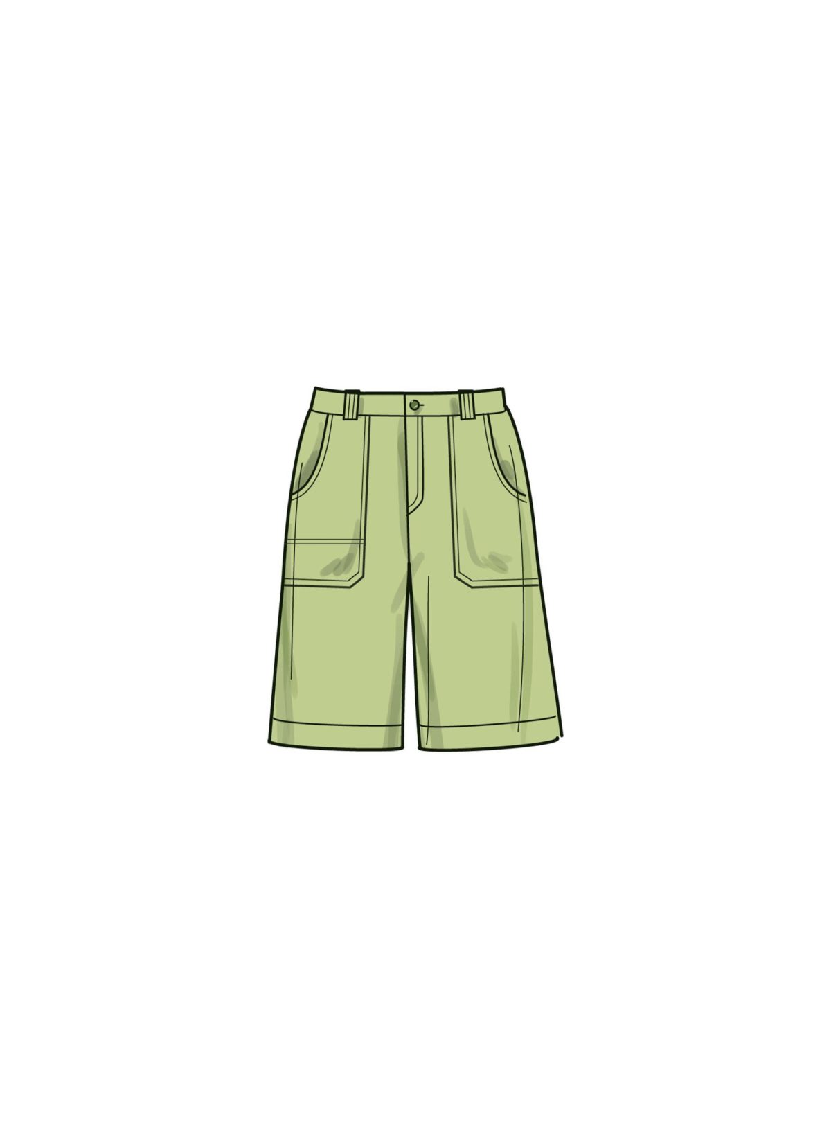 Simplicity Sewing Pattern S9923 Misses' Trousers in Two Lengths and Shorts
