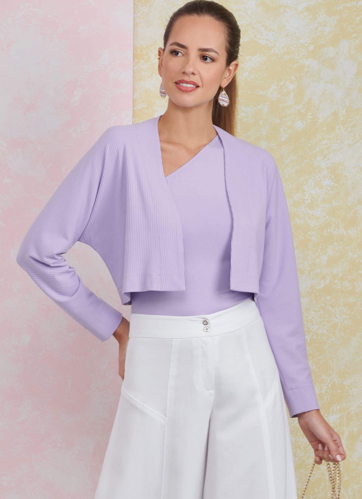 Simplicity Sewing Pattern S9925 Misses' Trousers, Knit Shrug