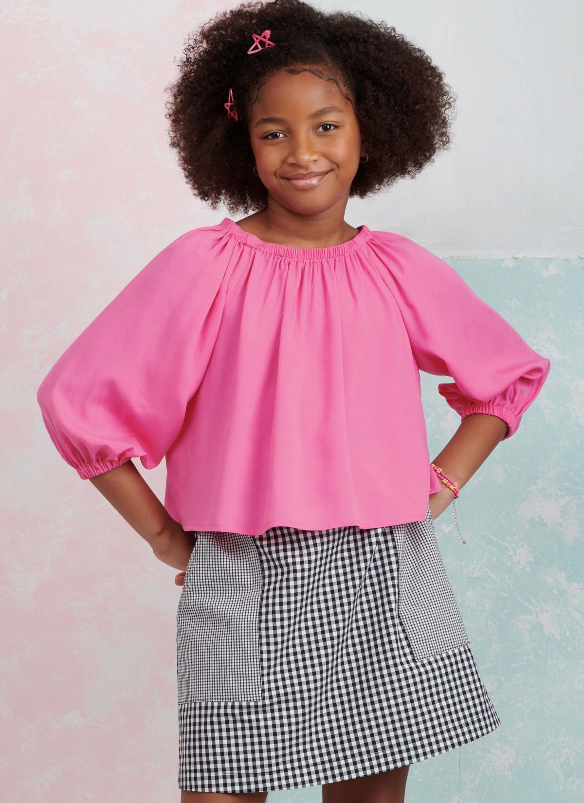 Simplicity Sewing Pattern S9934 Girls' Tops and Skirts