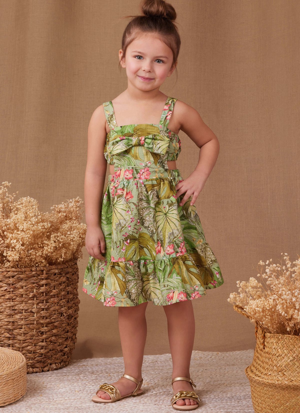 Simplicity Sewing Pattern S9962 Children's Dress, Top and Shorts