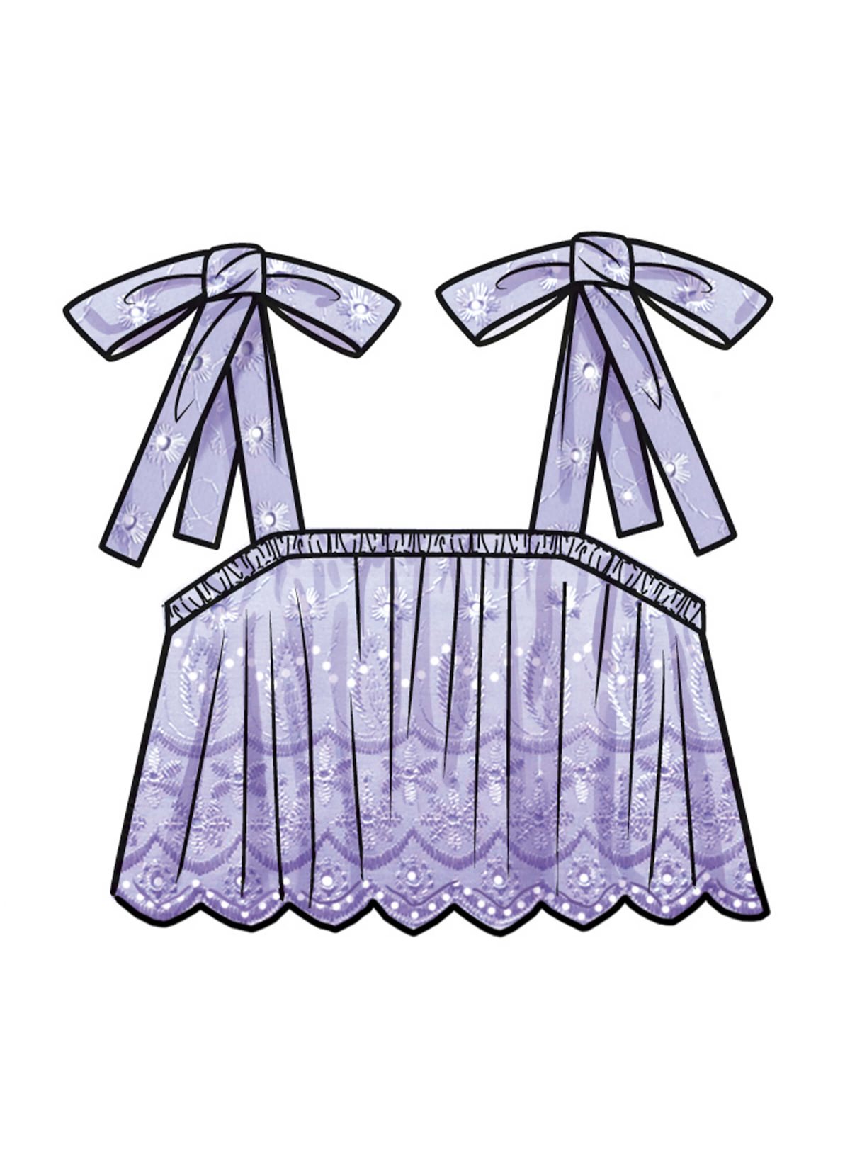 Simplicity Sewing Pattern S9963 Children's and Girls Tops, Skirts, and Dresses