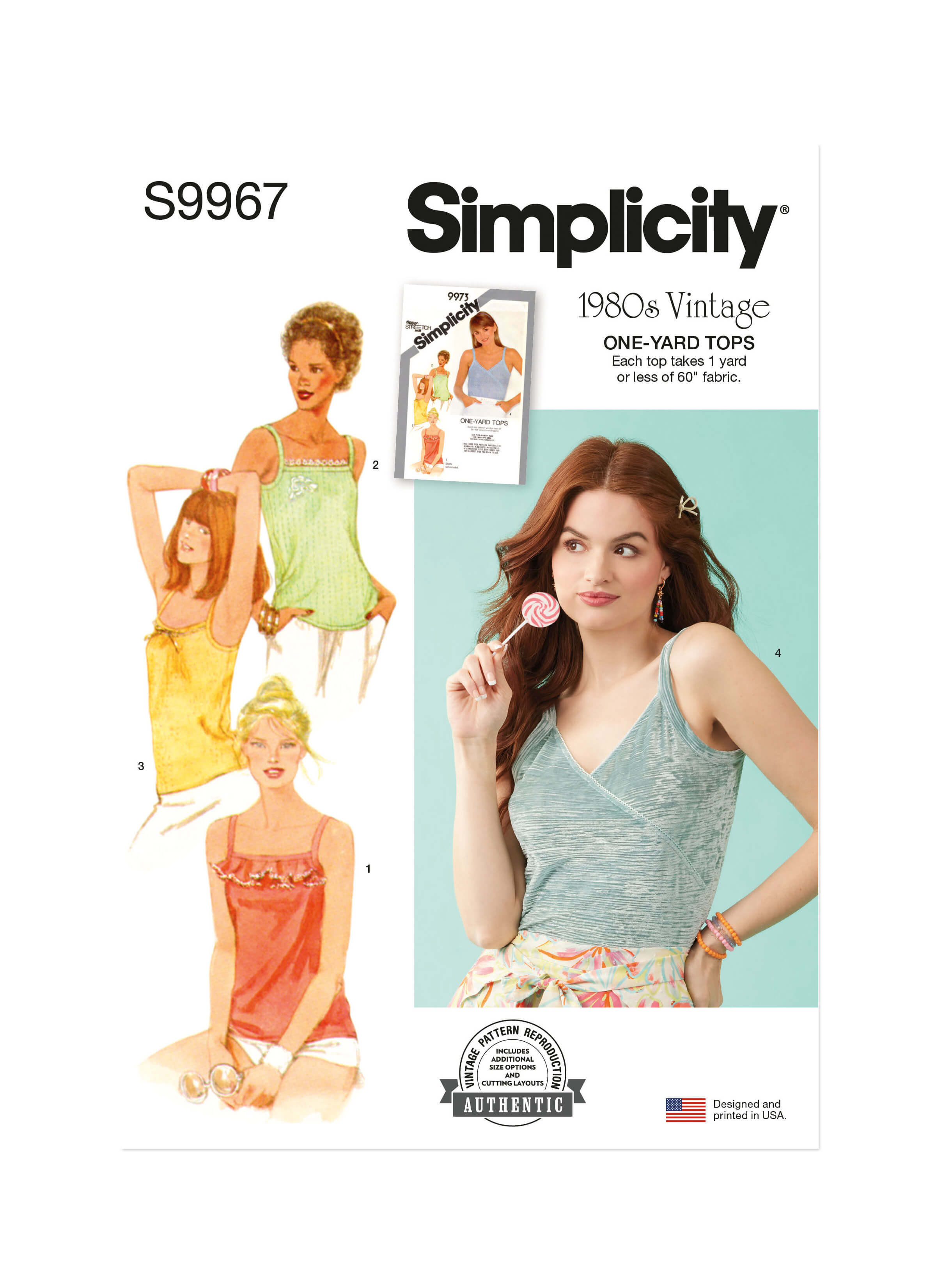 Simplicity Sewing Pattern S9967 Misses' Pullover Knit Tops