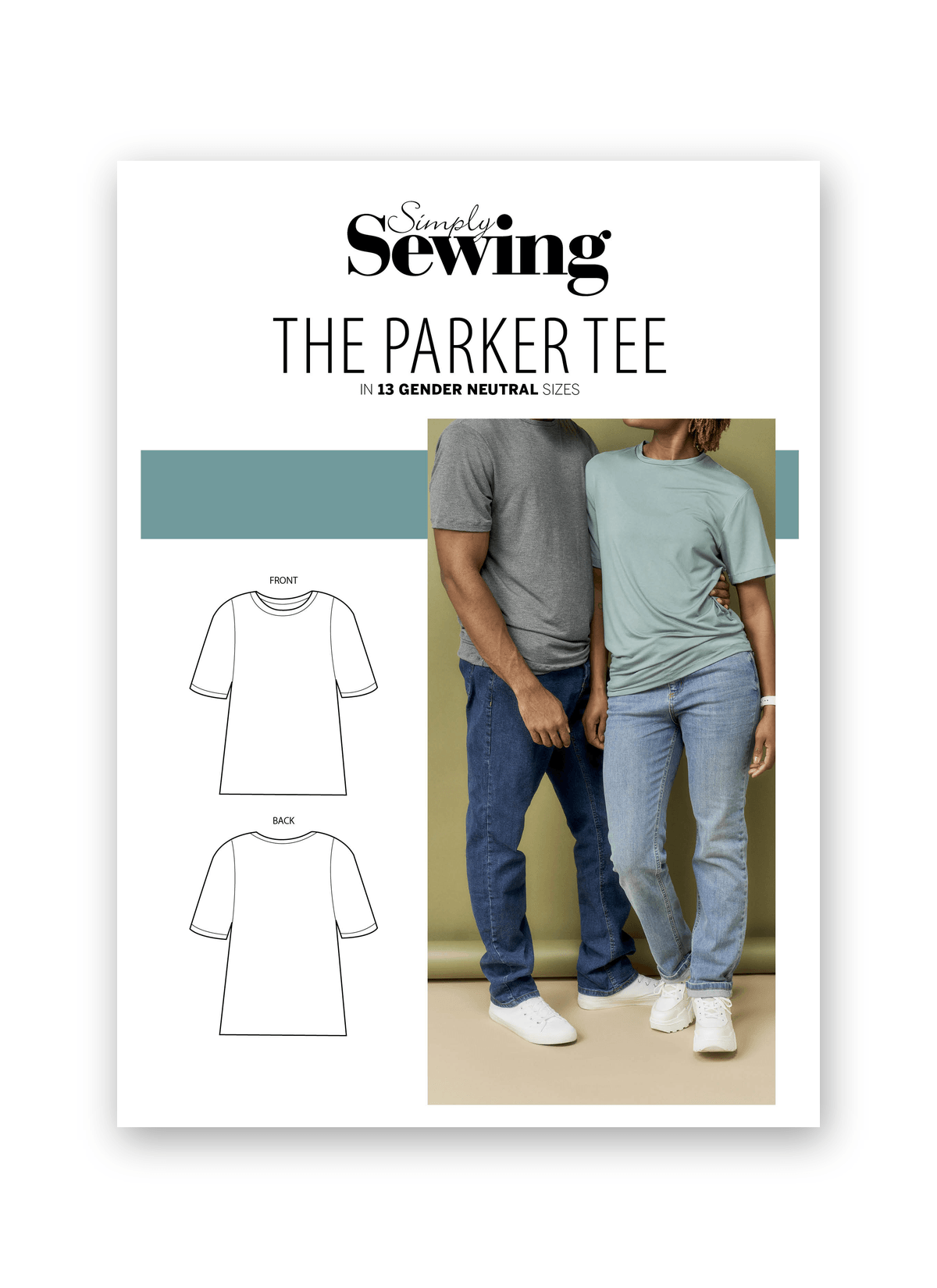 Simply Sewing The Parker T-Shirt PDF Sewing Pattern