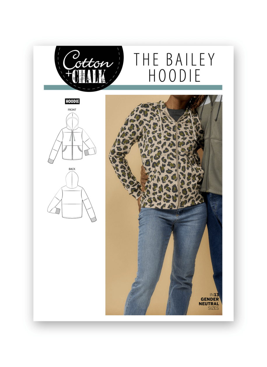 Simply Sewing Bailey Hoodie PDF Sewing Pattern