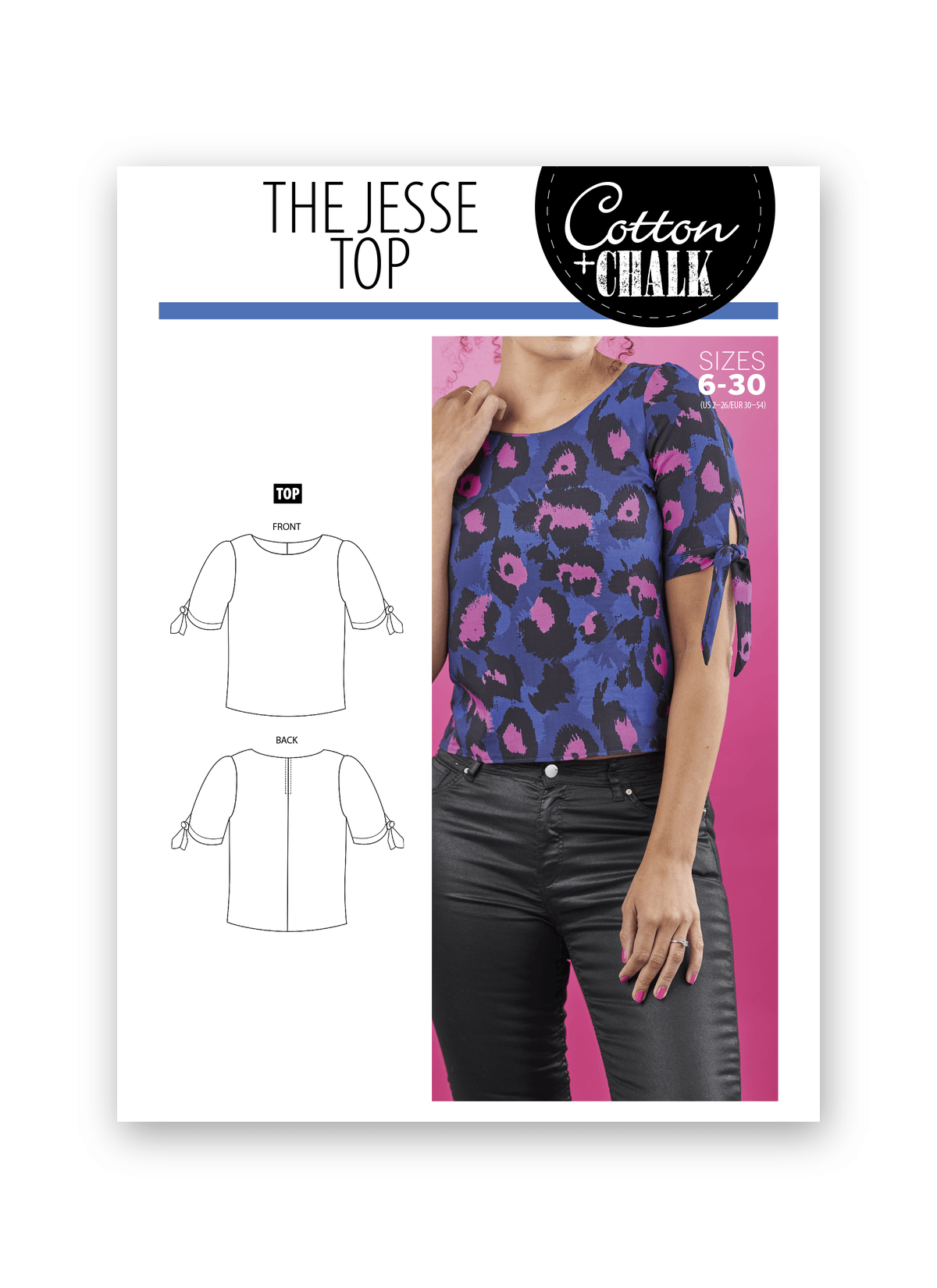 Simply Sewing The Jesse Top PDF Sewing Pattern