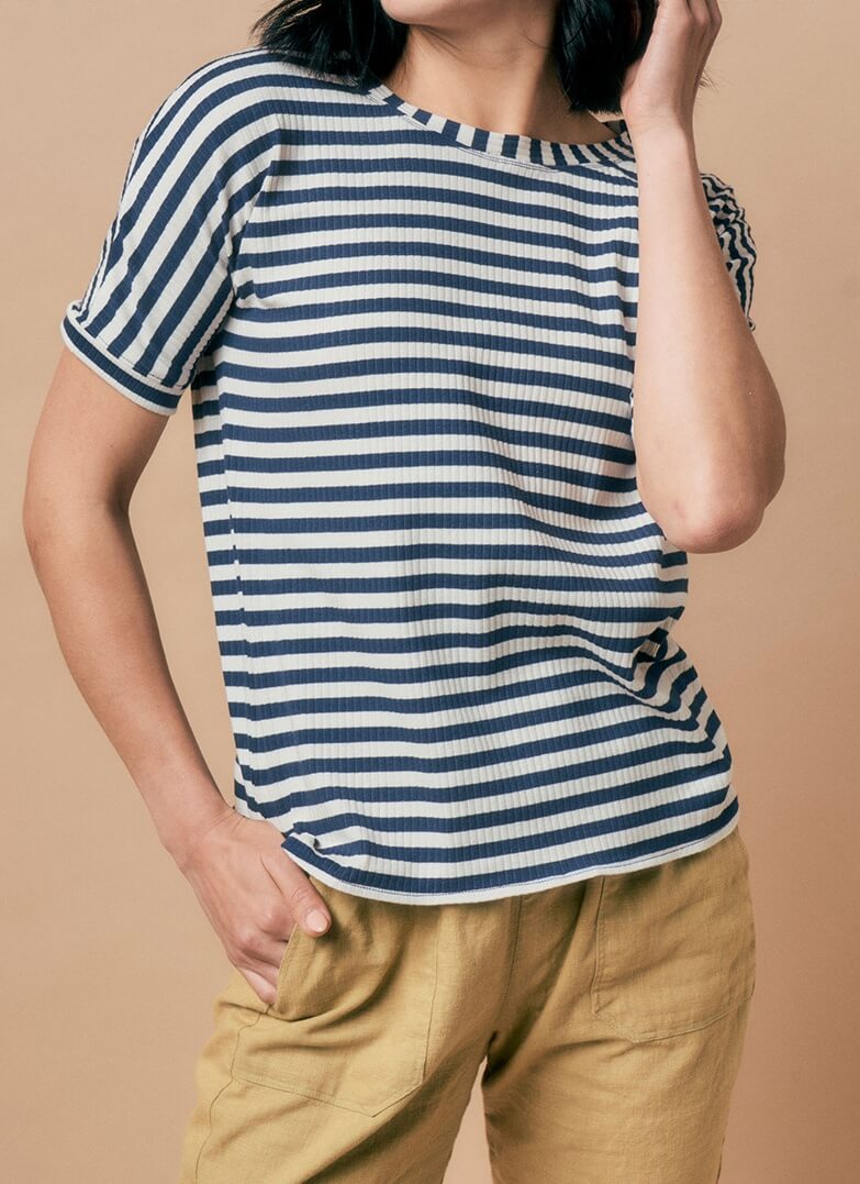 Simply Sewing Breton Tee PDF Sewing Pattern