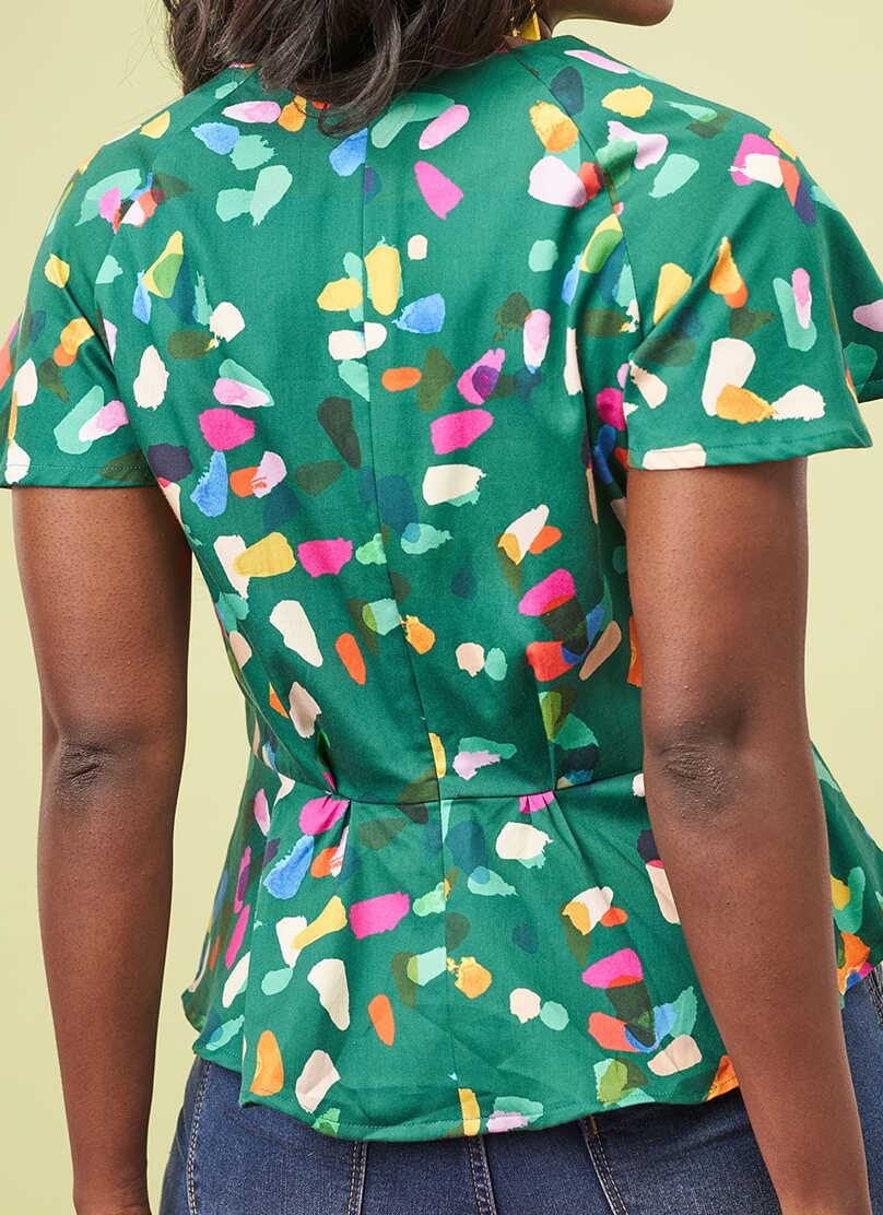 Simply Sewing Heather Peplum Top PDF Sewing Pattern