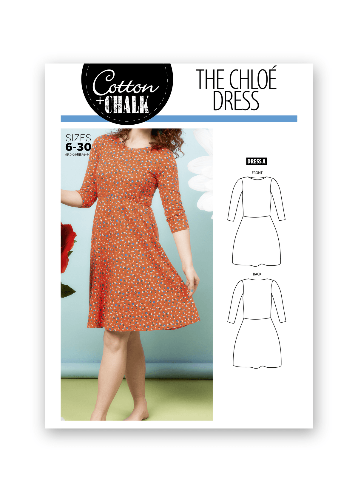 Simply Sewing Chloe Dress PDF Sewing Pattern