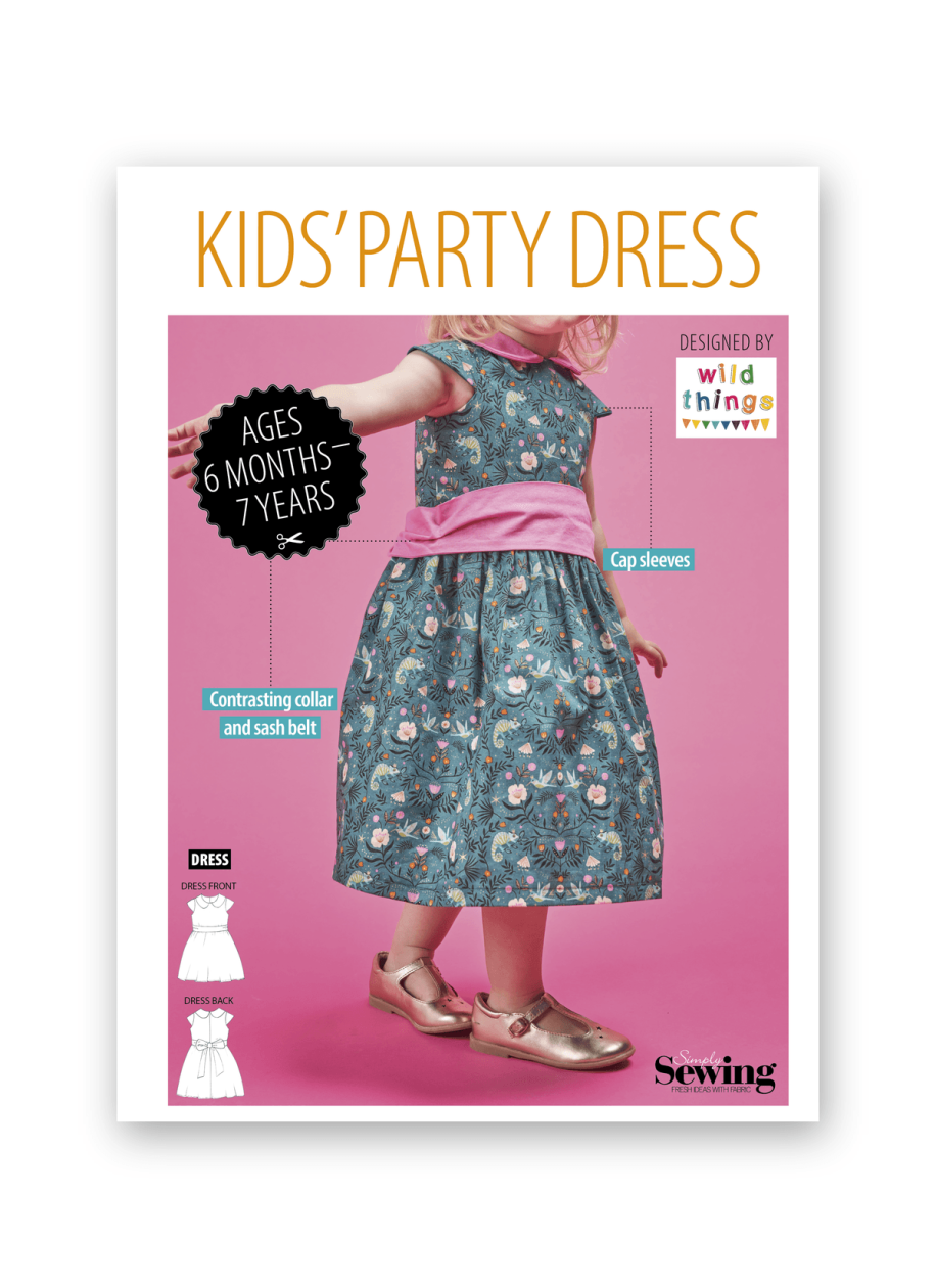 Simply Sewing Girl's Party Dress PDF Sewing Pattern