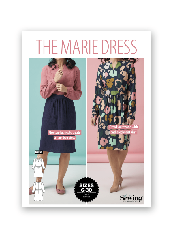 Simply Sewing Marie Dress PDF Sewing Pattern
