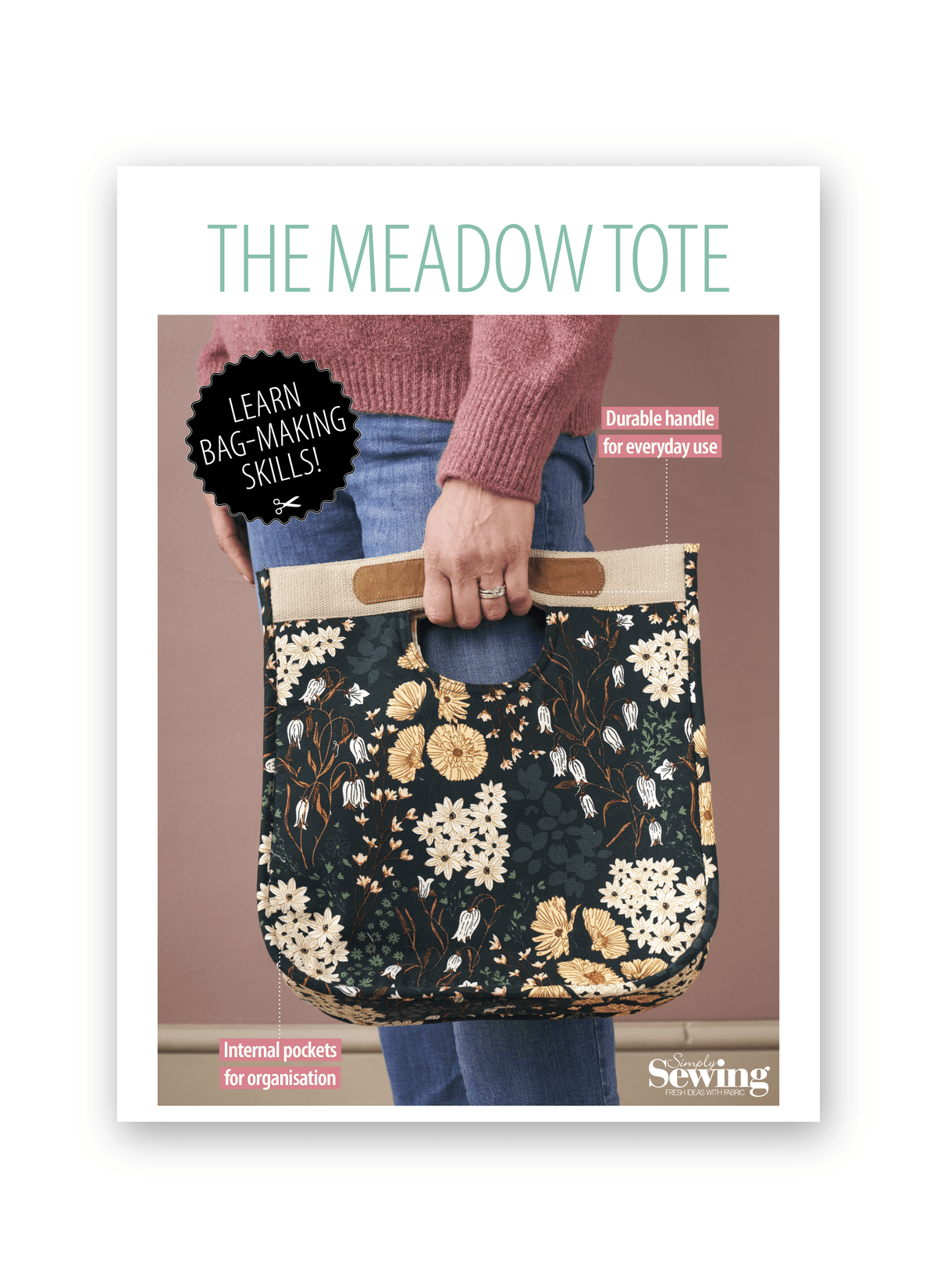 Simply Sewing Meadow Tote PDF Sewing Pattern