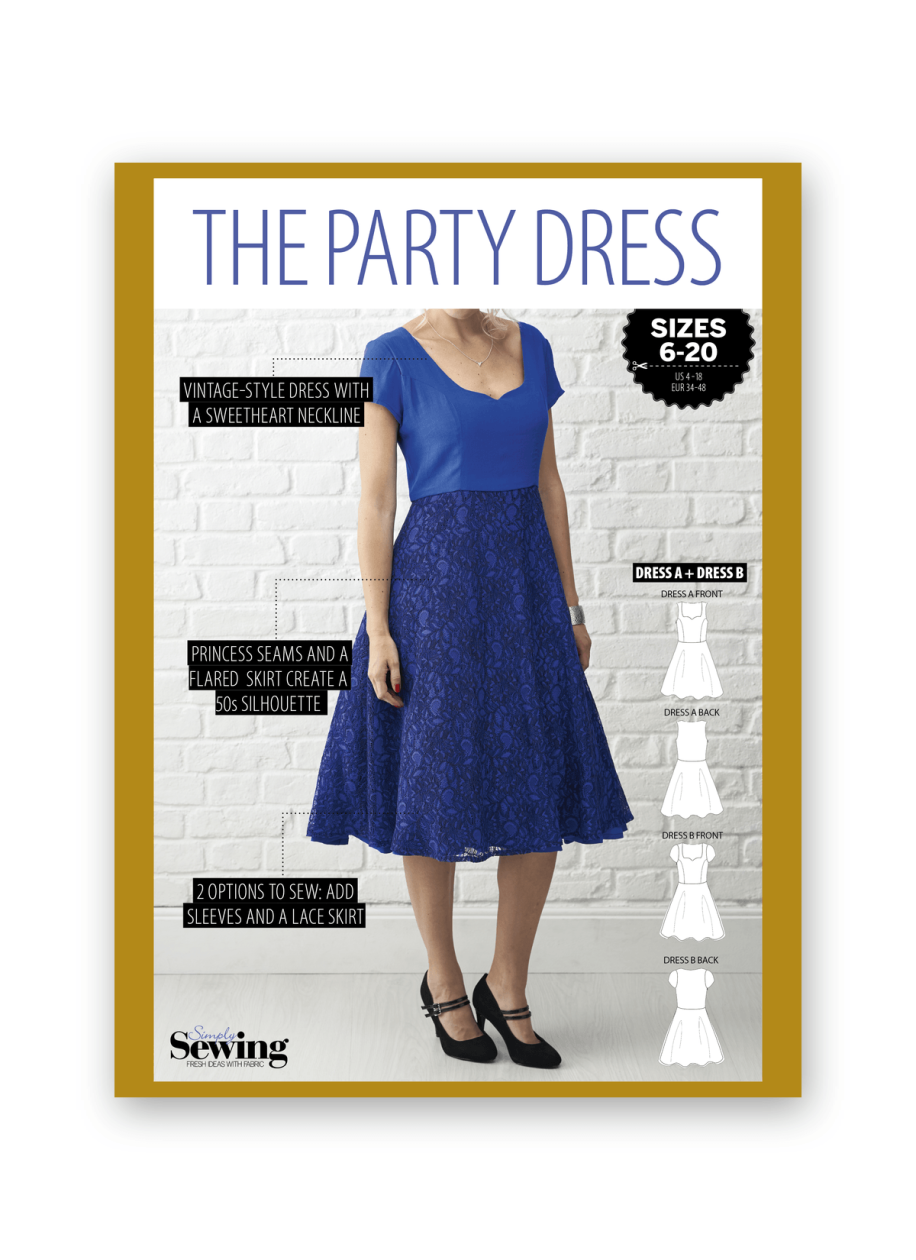 Simply Sewing Party Dress PDF Sewing Pattern