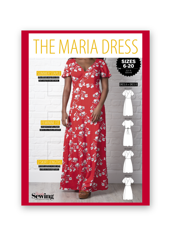 Simply Sewing Maria Dress PDF Sewing Pattern