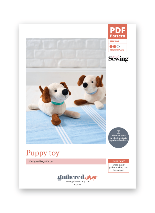 Simply Sewing Dog Toy PDF Sewing Pattern
