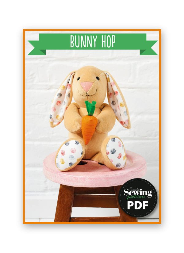 Simply Sewing Easter Bunny Toy PDF Sewing Pattern