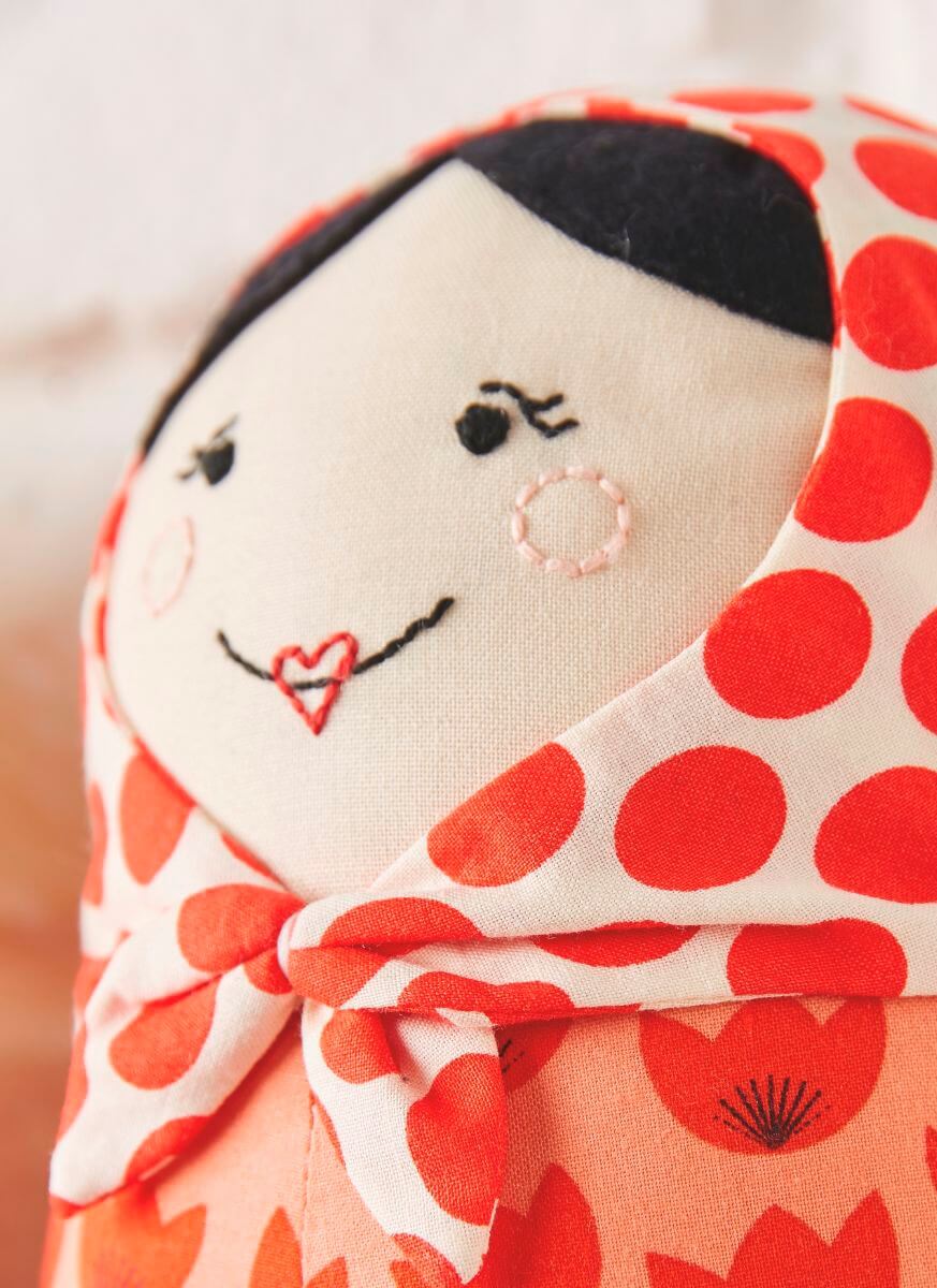 Simply Sewing Nesting Doll Toy PDF Sewing Pattern