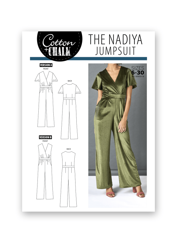 Simply Sewing Nadiya Jumpsuit PDF Sewing Pattern