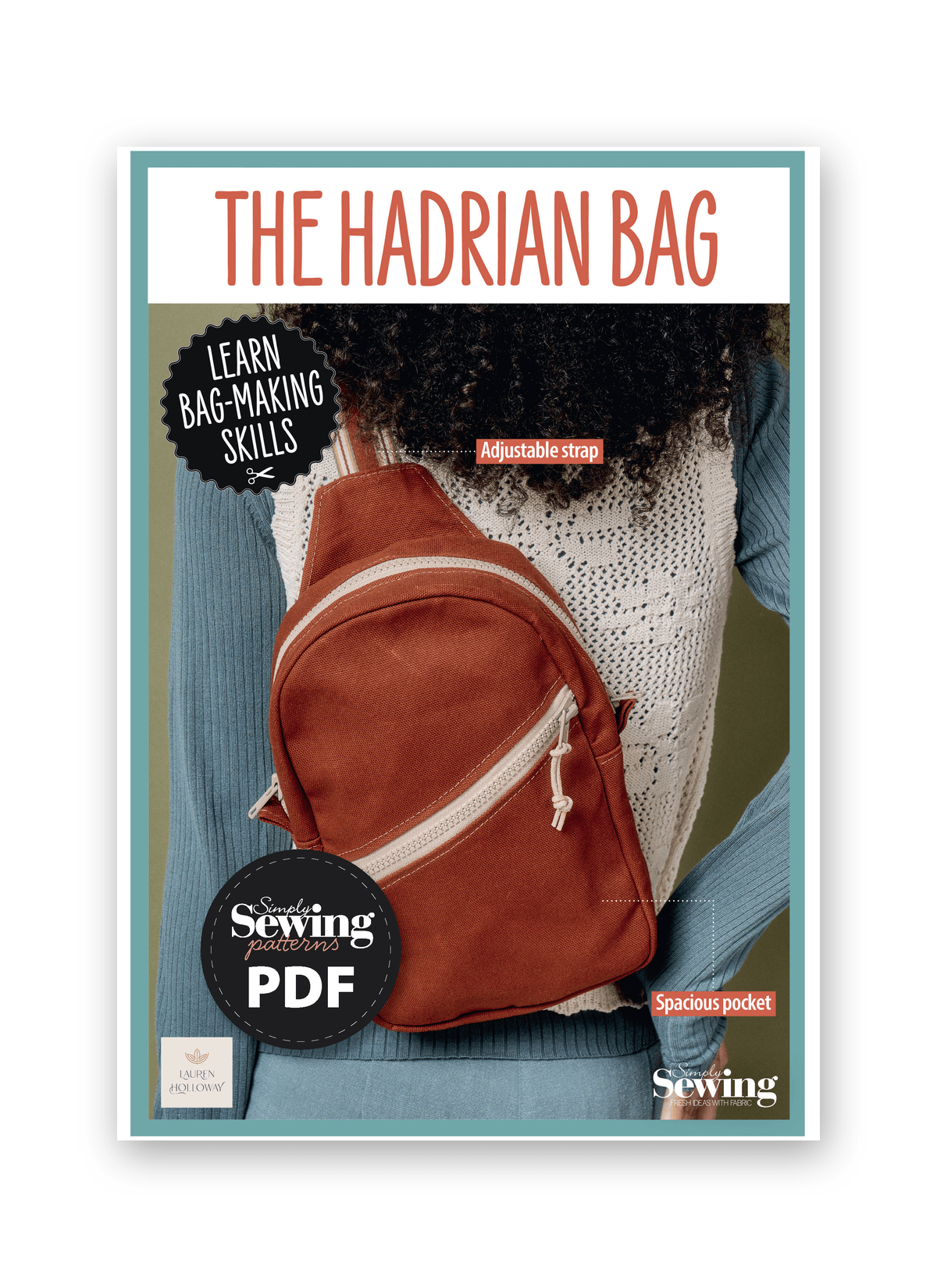 Simply Sewing Hadrian Bag PDF Sewing Pattern