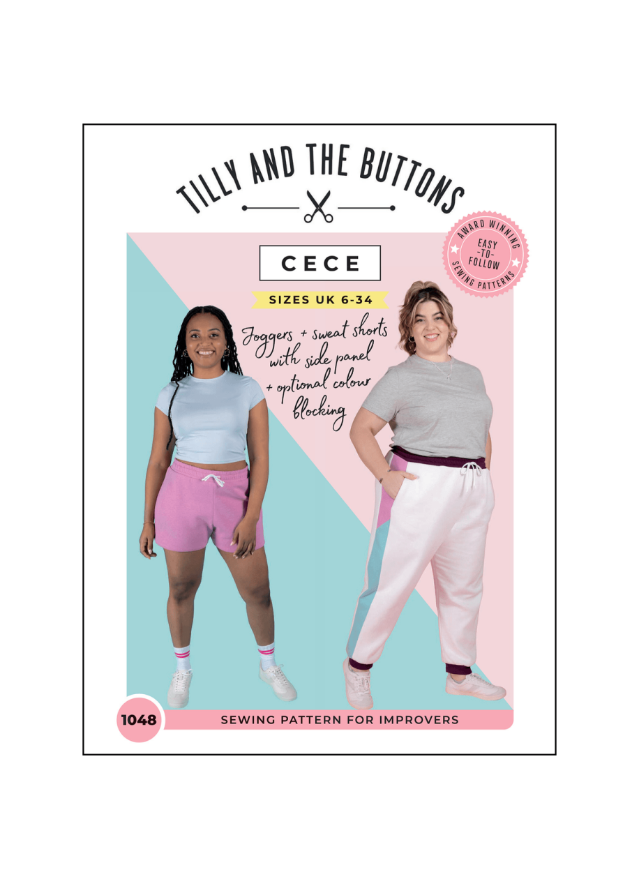 Tilly and the Buttons Cece Joggers + Shorts Sewing Pattern
