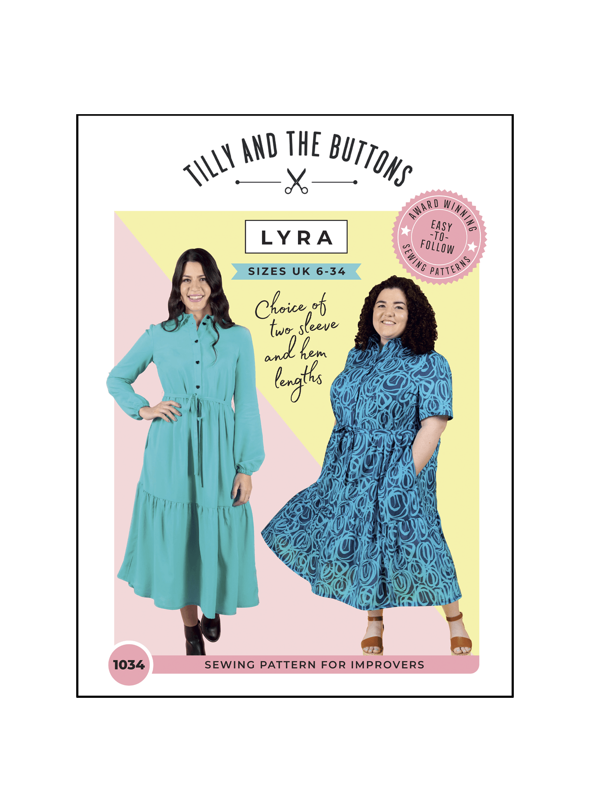 Tilly and the Buttons Lyra Shirt Dress Sewing Pattern