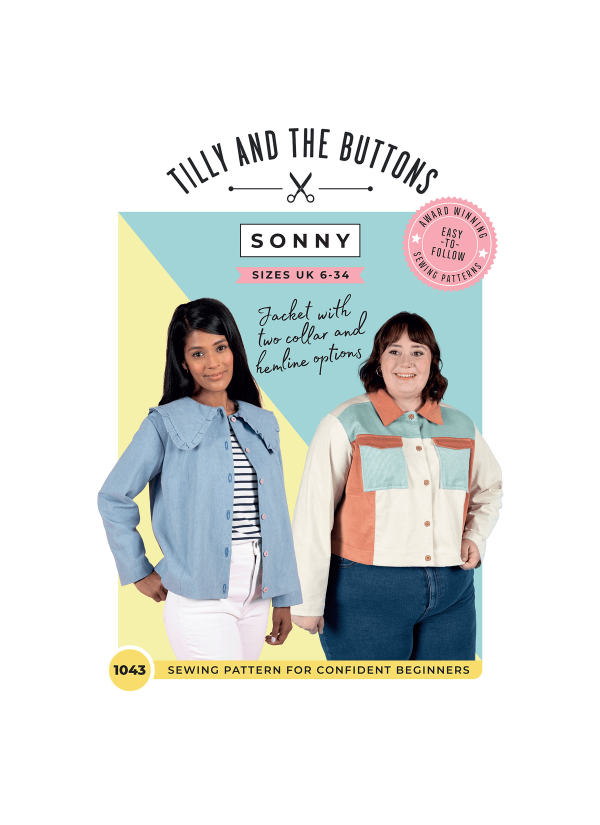 Tilly and the Buttons Sonny Jacket Lining Add-On Sewing Pattern