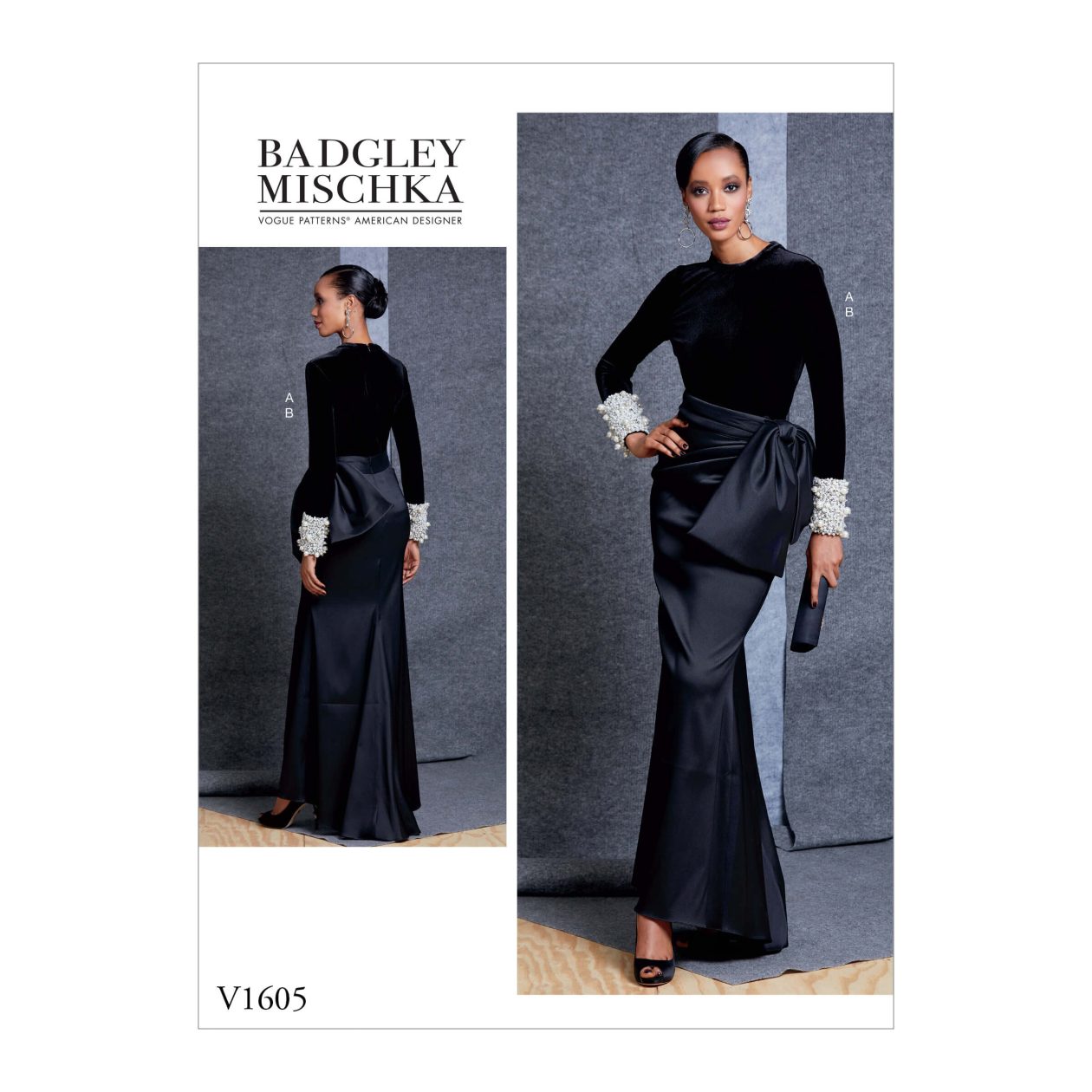 Vogue Patterns V1605 Misses' Top and Skirt