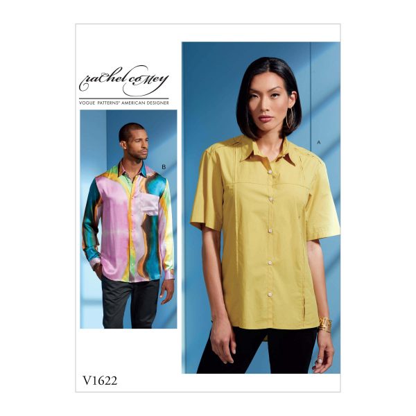 Vogue Patterns V1622 Rachel Comey Unisex Shirt