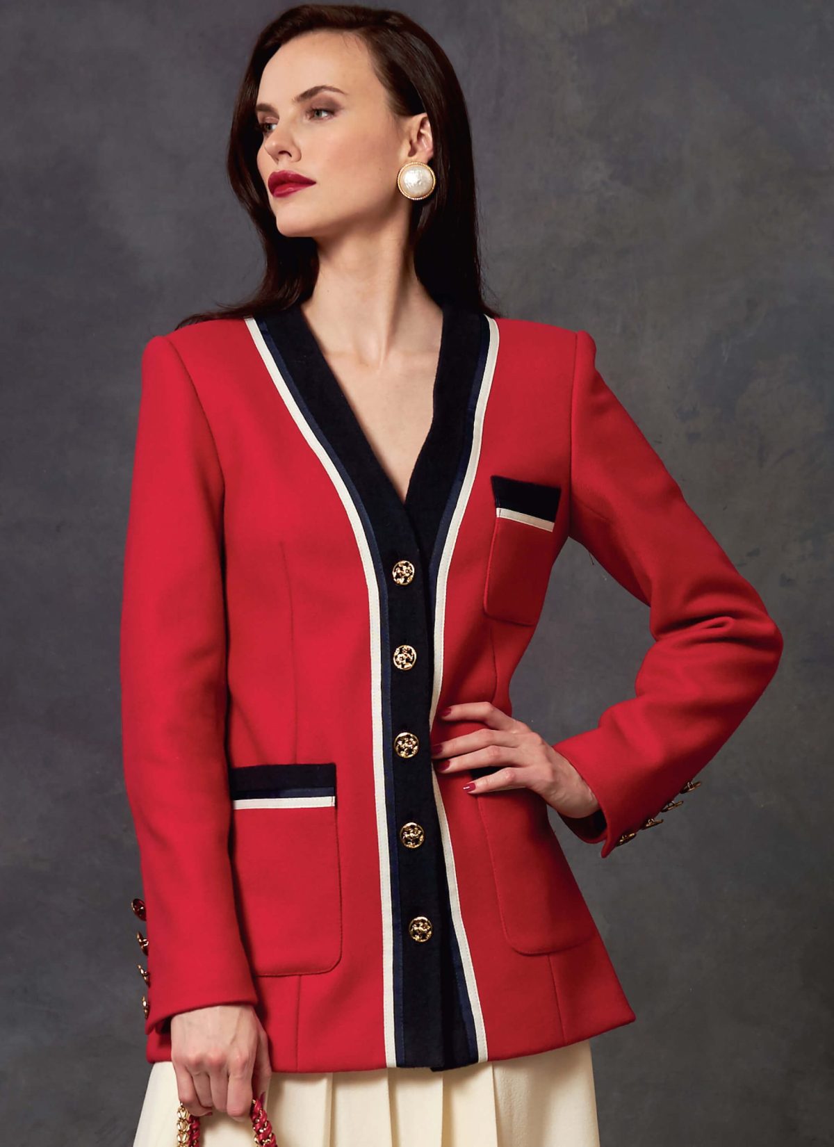Vogue Patterns V1643 Misses'/Misses' Petite Jacket, Dress and Skirt