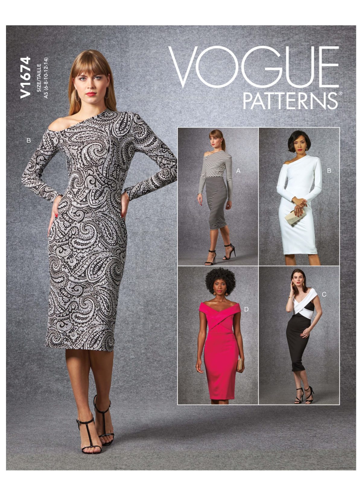 Vogue Patterns V1674 Misses' Dress