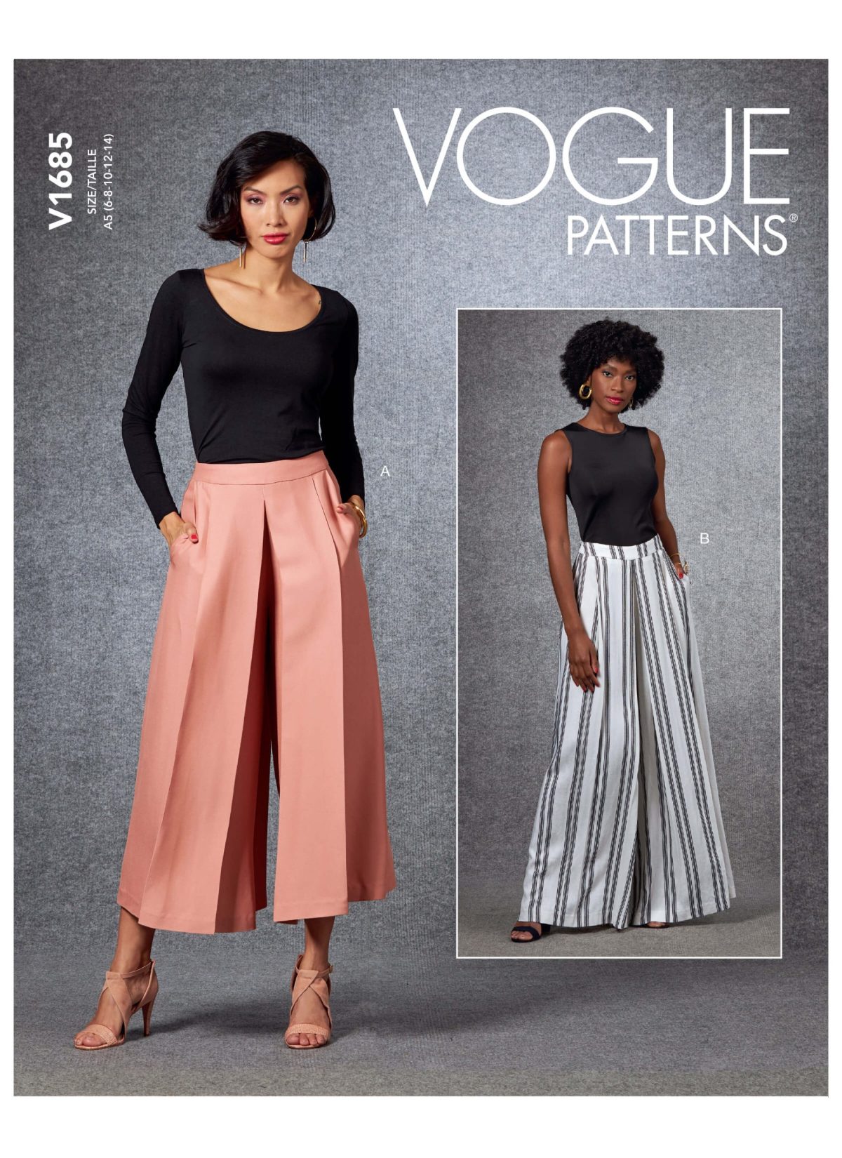 Vogue Patterns V1685 Misses' Trousers