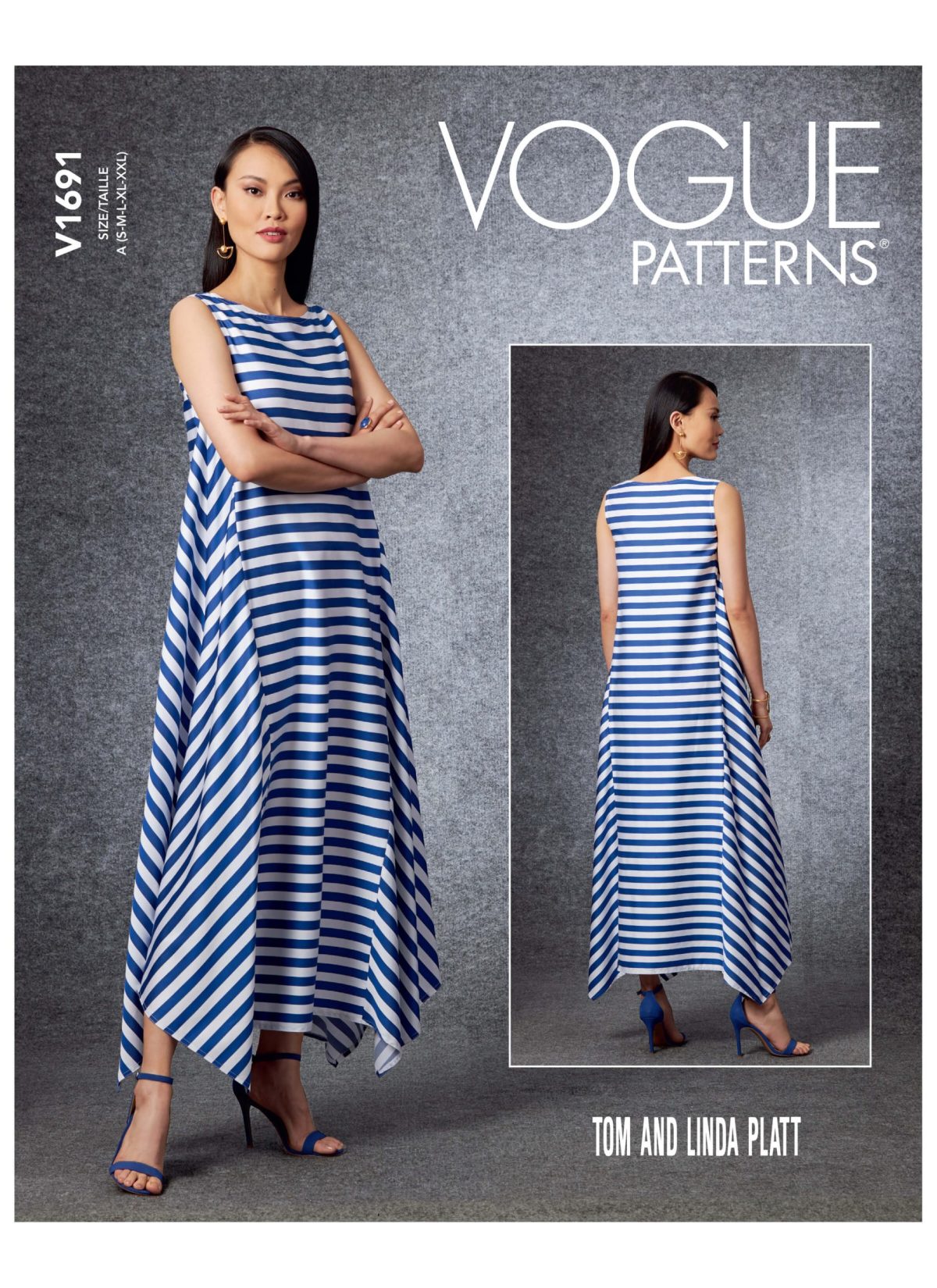 Vogue Patterns V1691 Misses' Dress Tom and Linda Platt