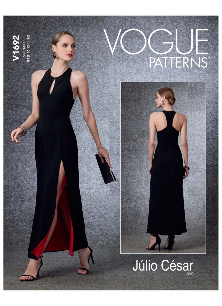 Vogue Patterns V1692 Misses' Special Occasion Dress Júlio César NYC