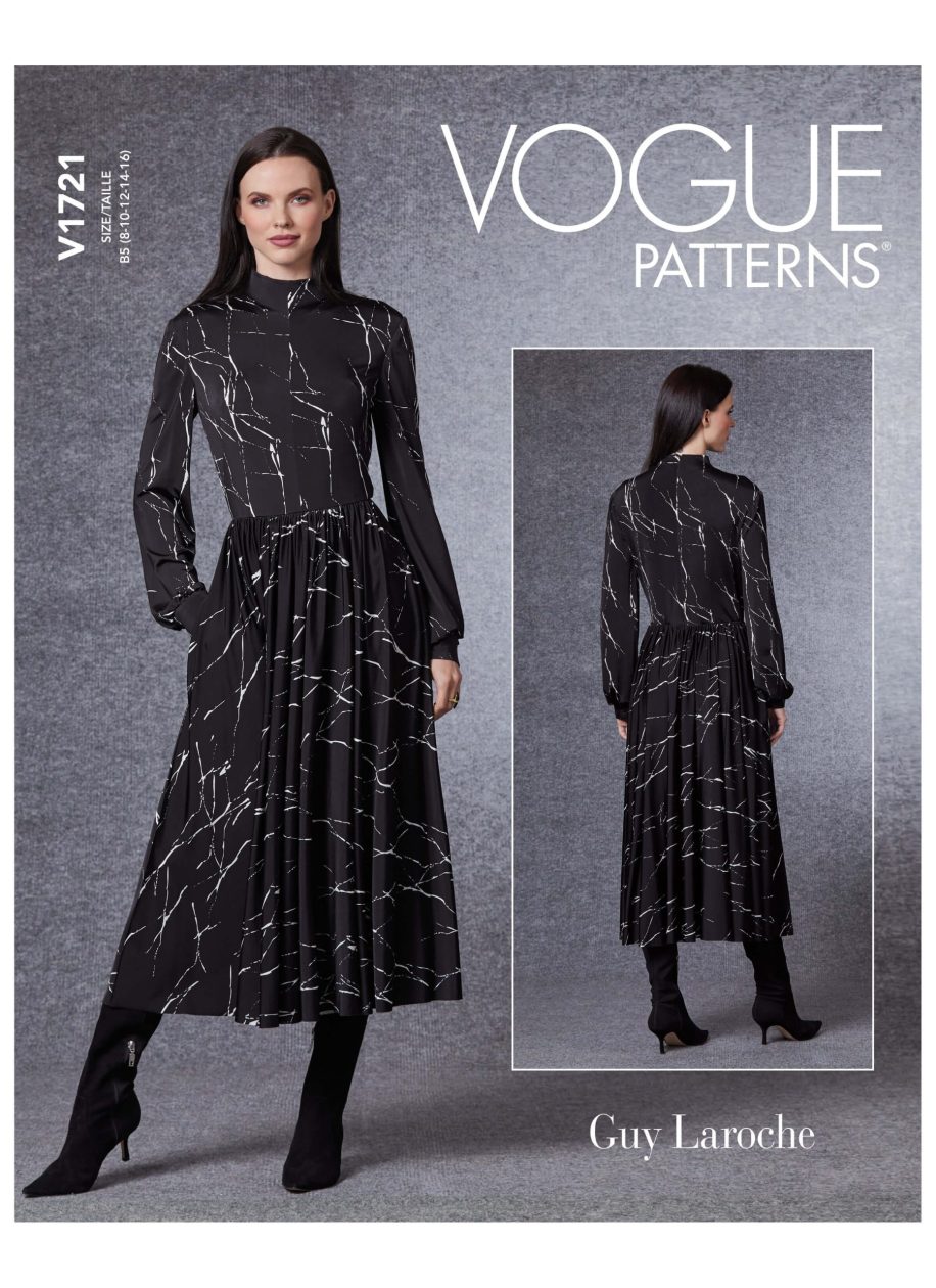 Vogue Patterns V1721 Misses' Dress Guy Larouche