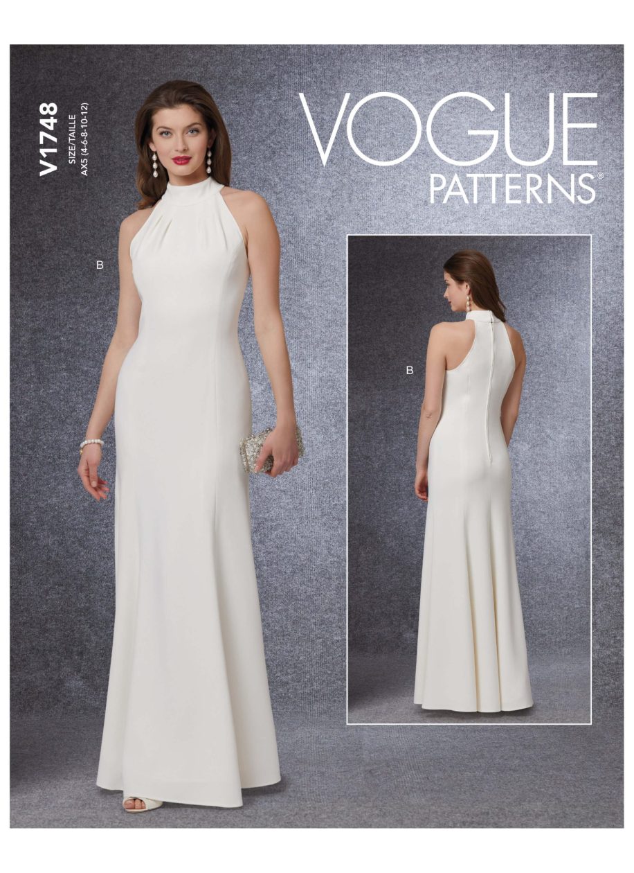 Vogue Patterns V1748 Misses' Special Occasion Dress