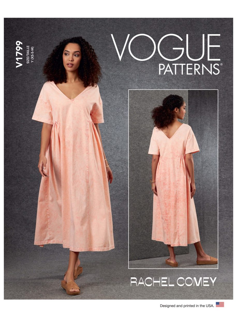Vogue Patterns V1799 Misses' Dress Rachel Comey