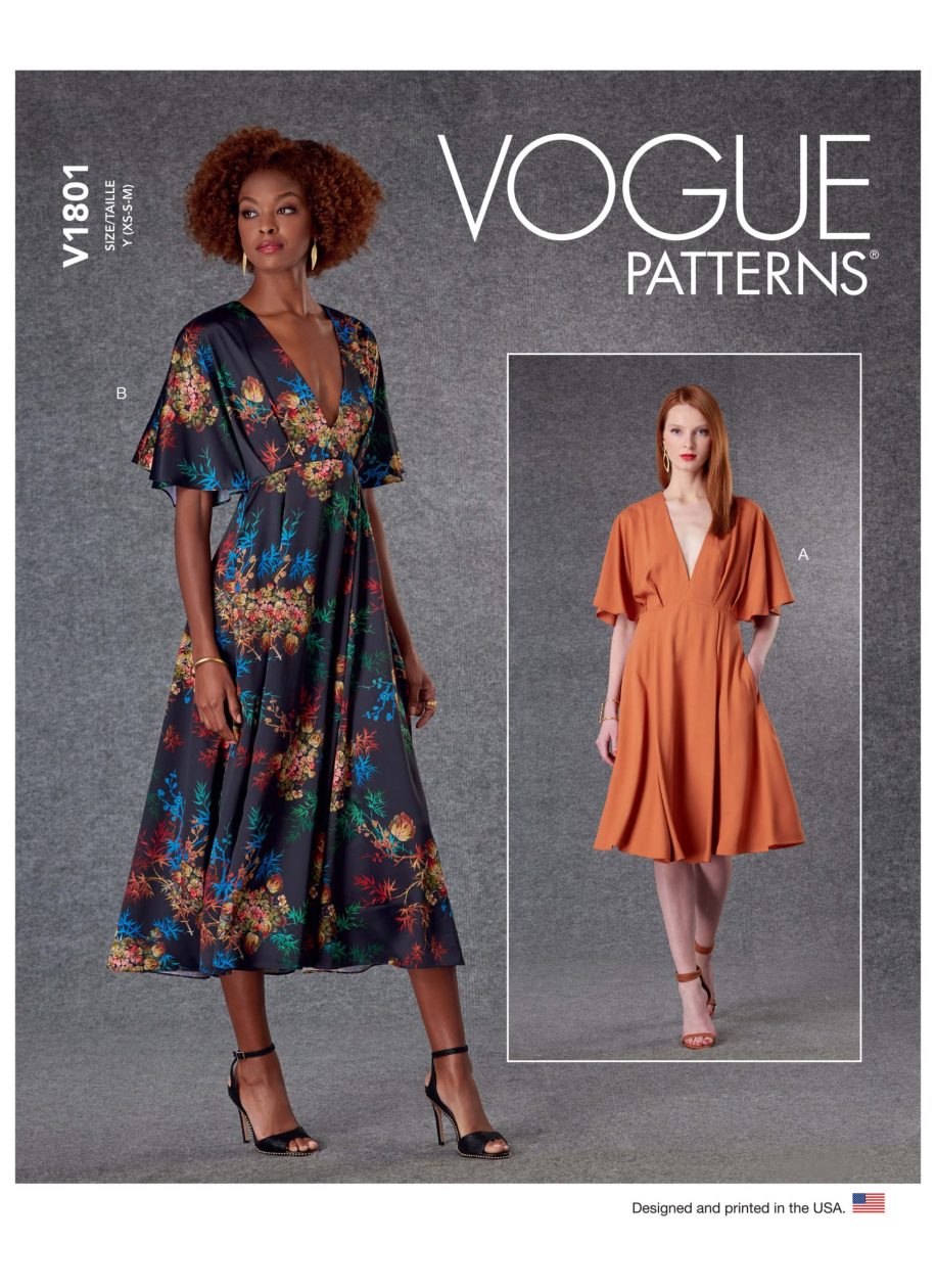 Vogue Patterns V1801 Misses' Dresses
