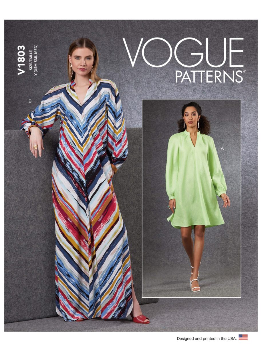 Vogue Patterns V1803 Misses' Dresses - Sewdirect