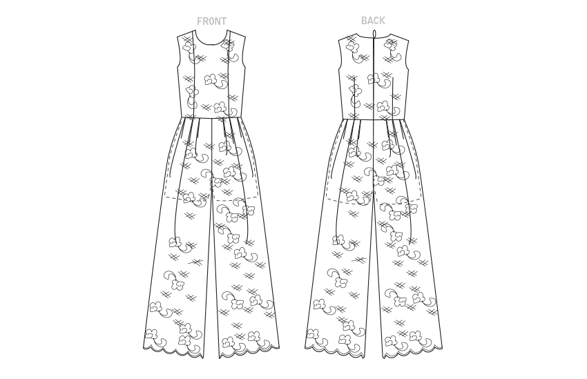 Vogue Patterns V1806 Misses' & Misses' Petite Jumpsuit Júlio César