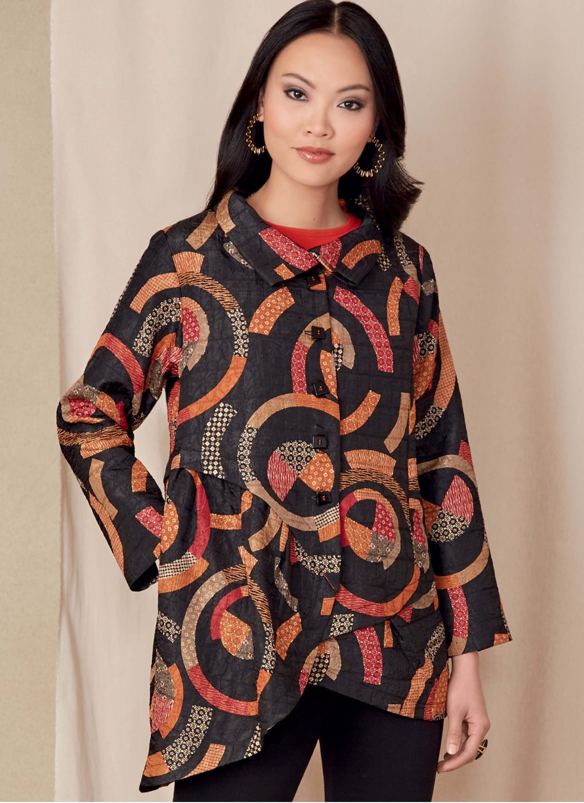 Vogue Patterns V1817 Misses' Jacket and Waistcoat, Marcy Tilton