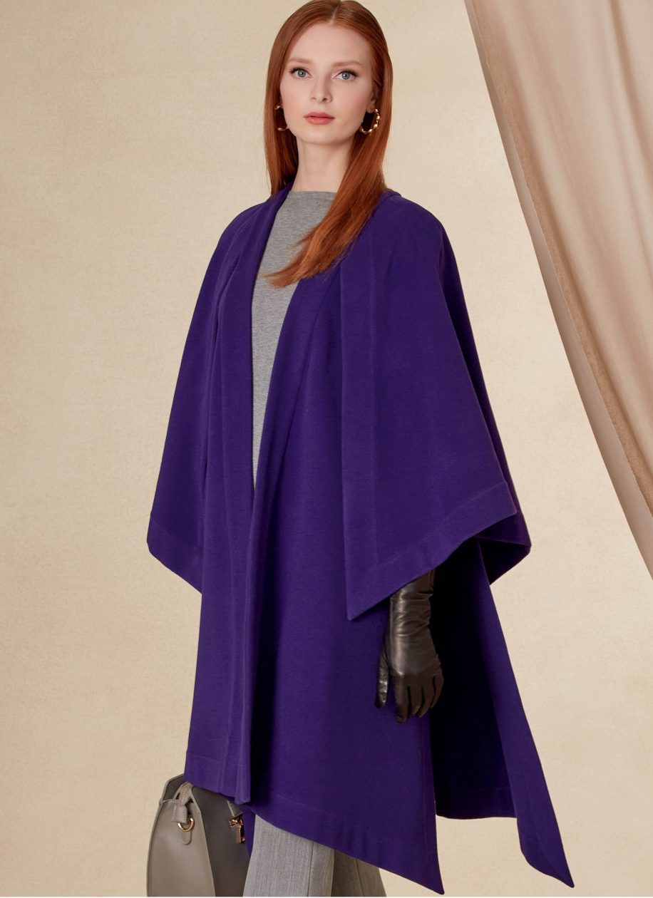 Vogue Patterns V1818 Misses' Cape, Tom And Linda Platt
