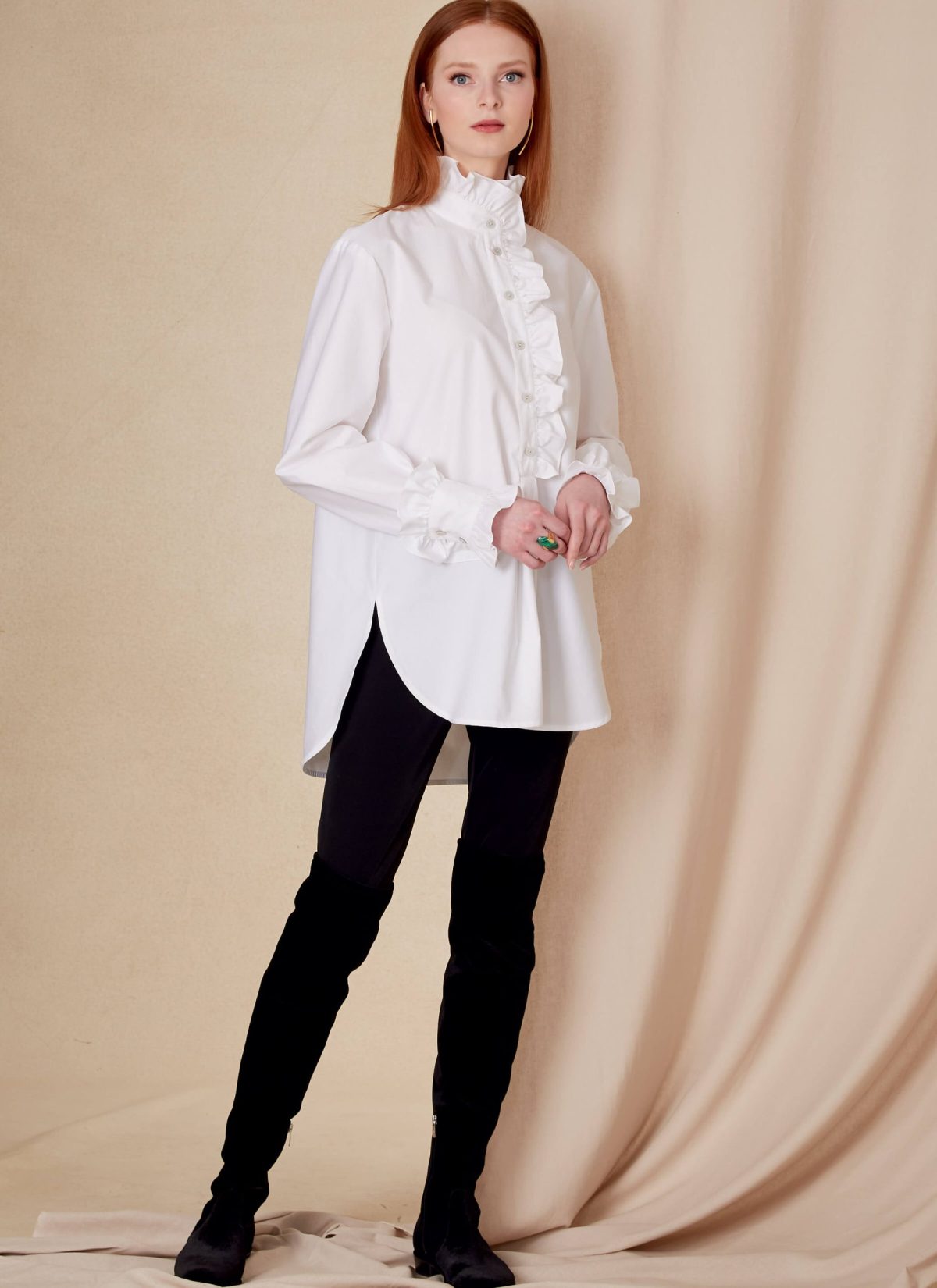 Vogue Patterns V1823 Misses' and Misses' Petite Shirt