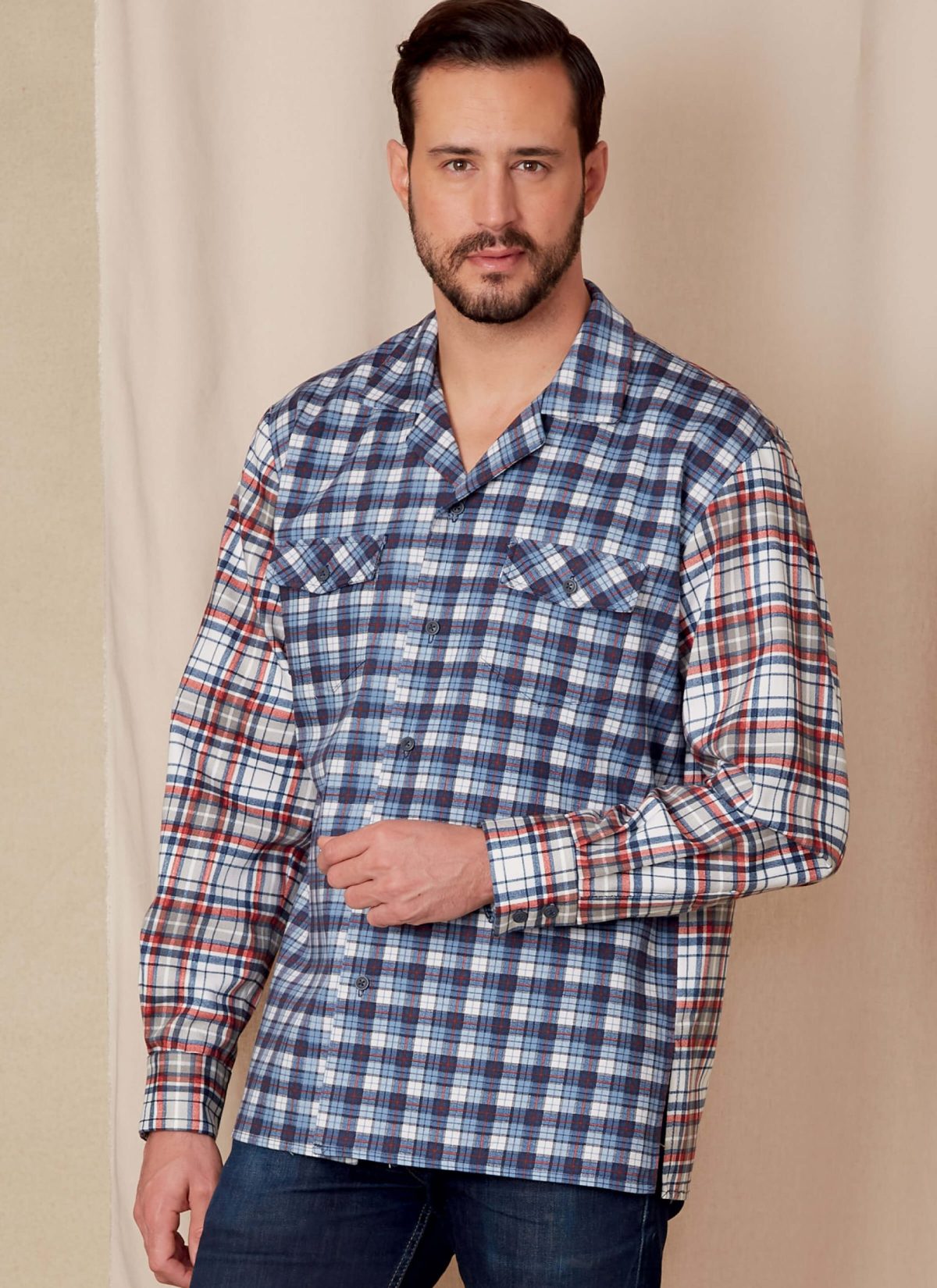 Vogue Patterns V1827 Unisex Shirts