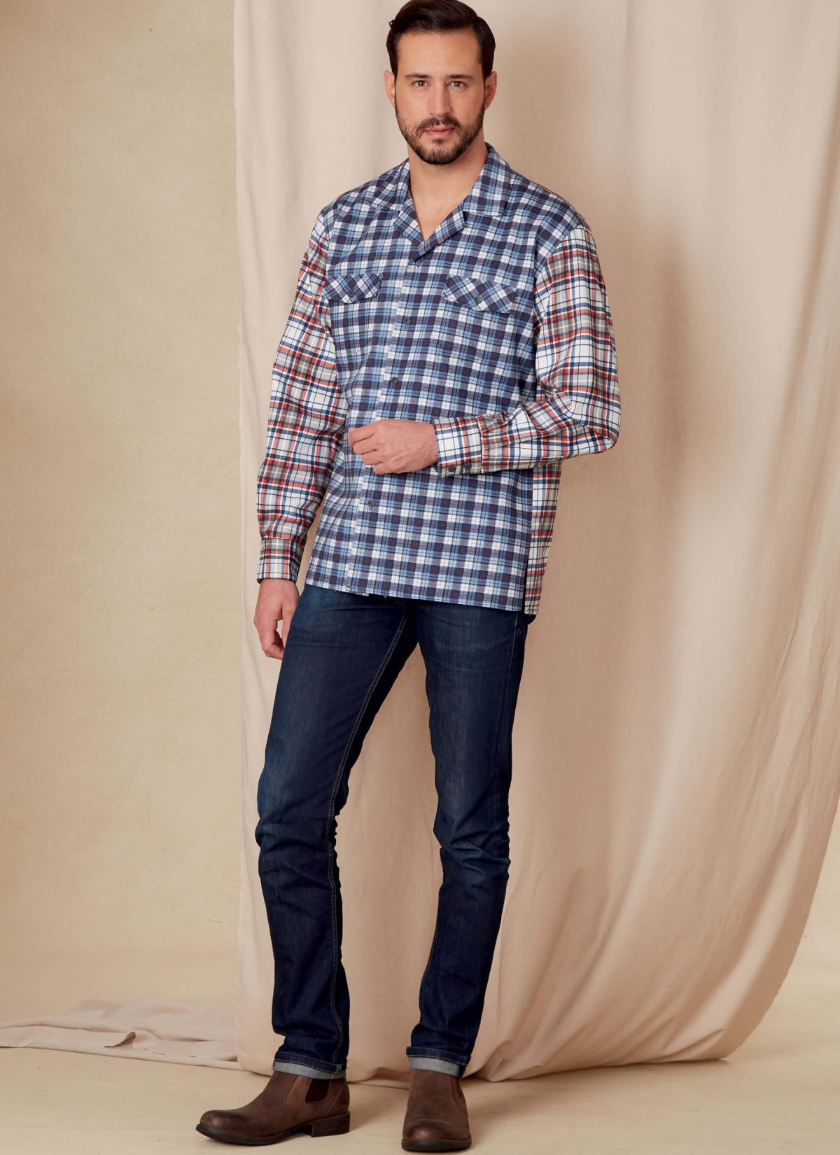 Vogue Patterns V1827 Unisex Shirts