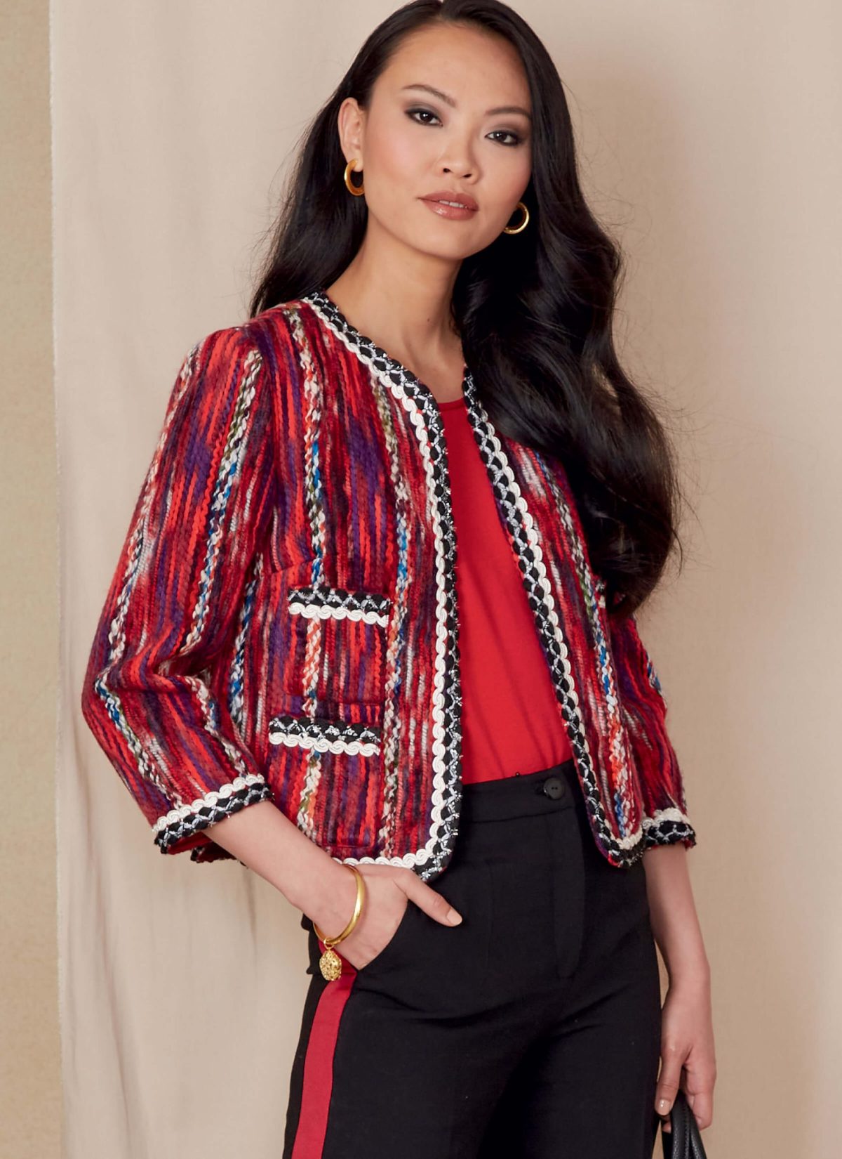 Vogue Patterns V1830 Misses' Jacket and Trousers