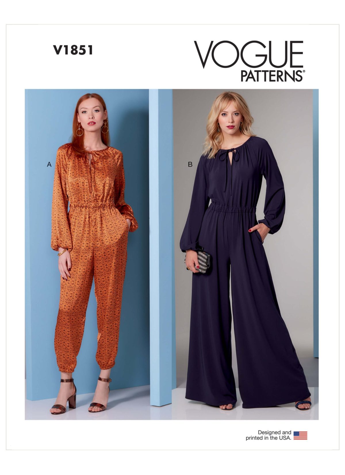 Vogue Pattern V1851 Misses' & Misses' Petite Jumpsuit - Sewdirect