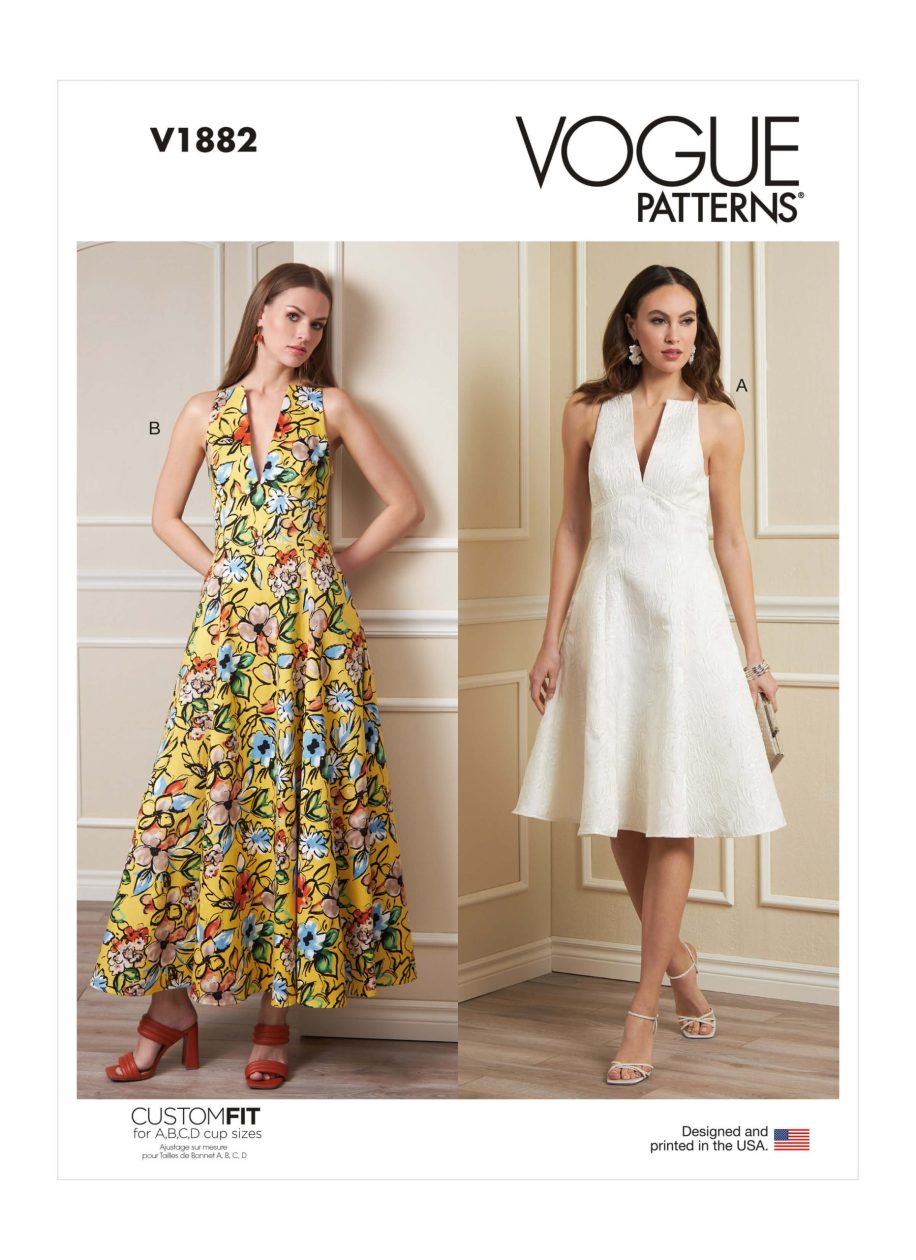 Vogue Patterns V1882 Misses' Dress