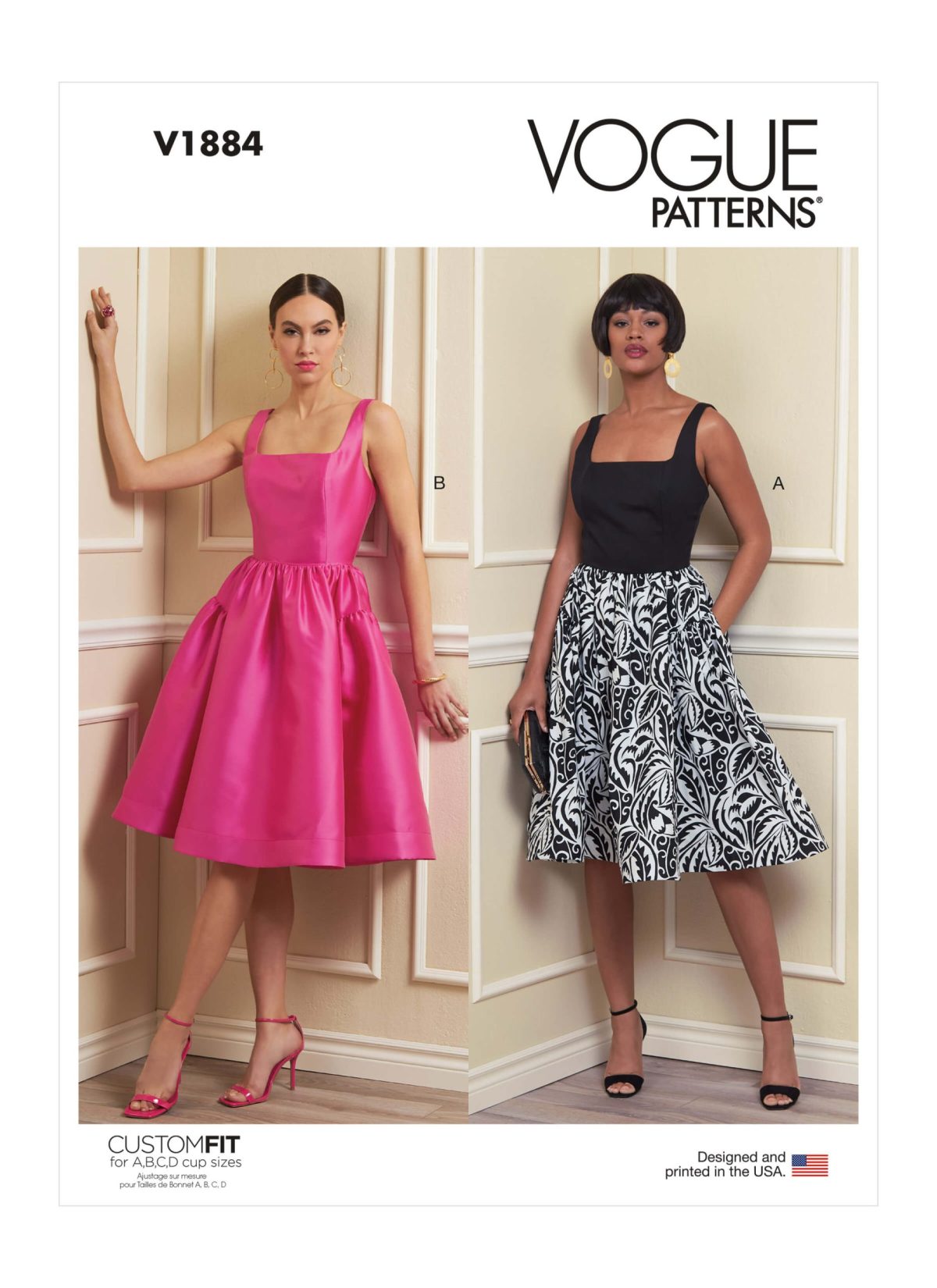 Vogue Patterns V1884 Misses' Dress