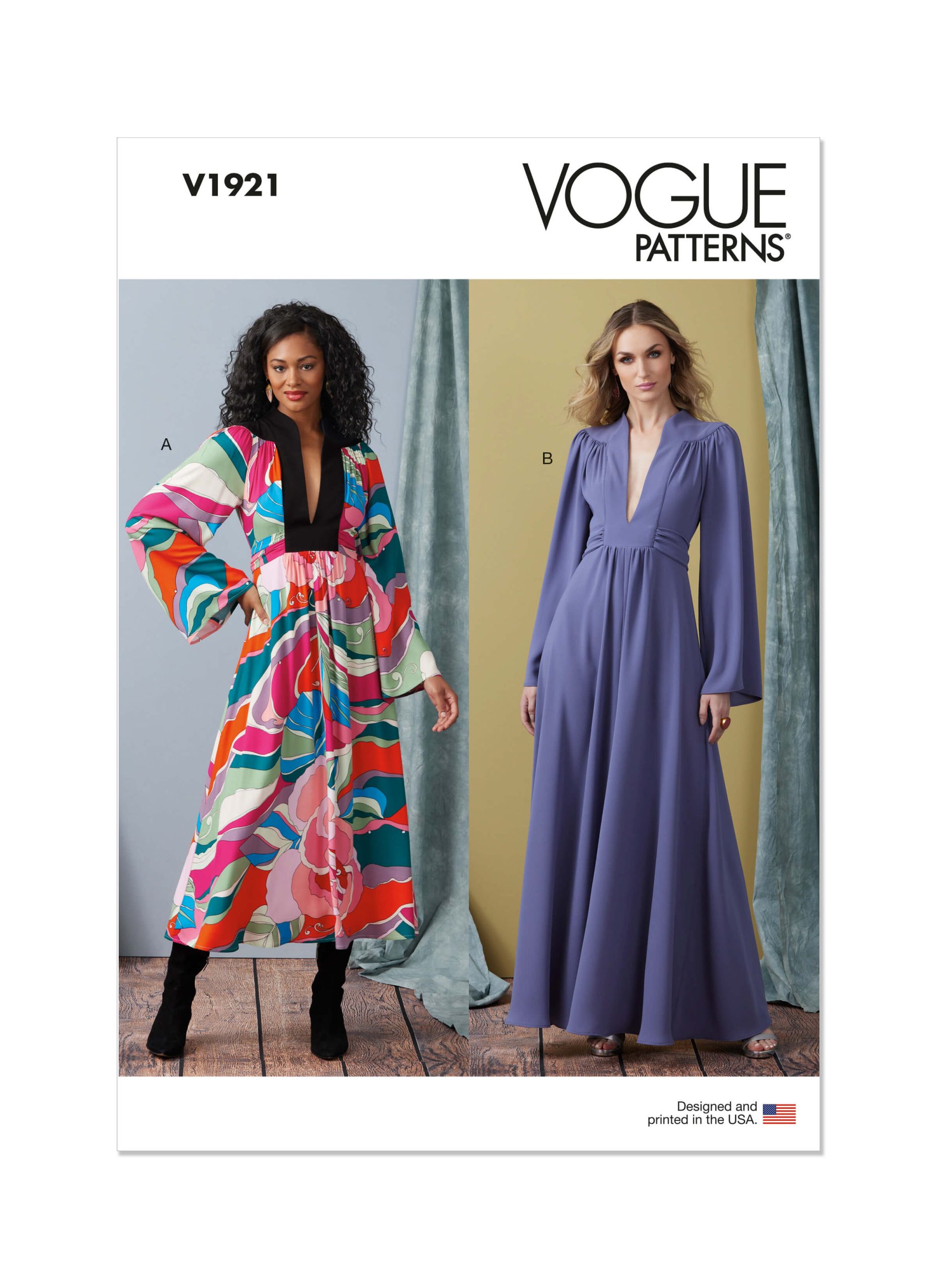 Vogue Patterns V1921 Misses' Dress in Two Lengths - Sewdirect