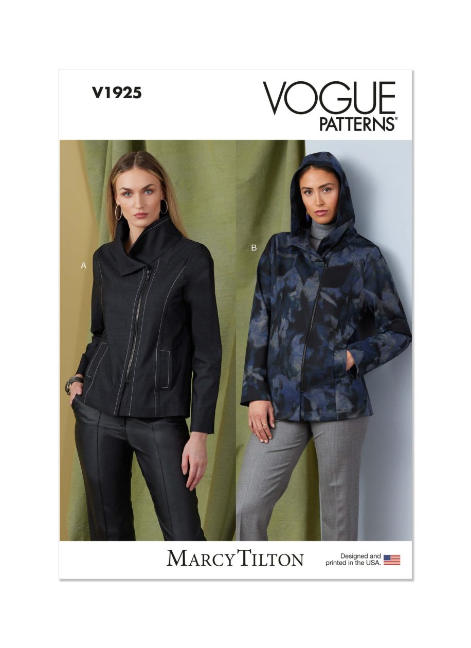 Vogue Patterns V1924 Misses' Jacket by Marcy Tilton